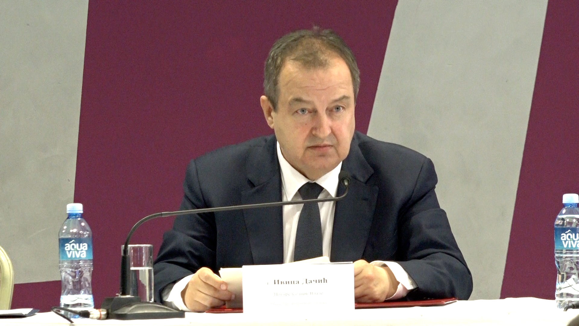 Beograd, Ivica Dacic potpredsednik Vlade i ministar unutrasnjih poslova, maticari su cuvari identiteta svakog gradjanina Beograd, Ivica Dacic potpredsednik Vlade i ministar unutrasnjih poslova, maticari su cuvari identiteta svakog gradjanina